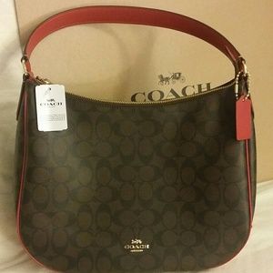New Coach Shoulder Hobo Bag